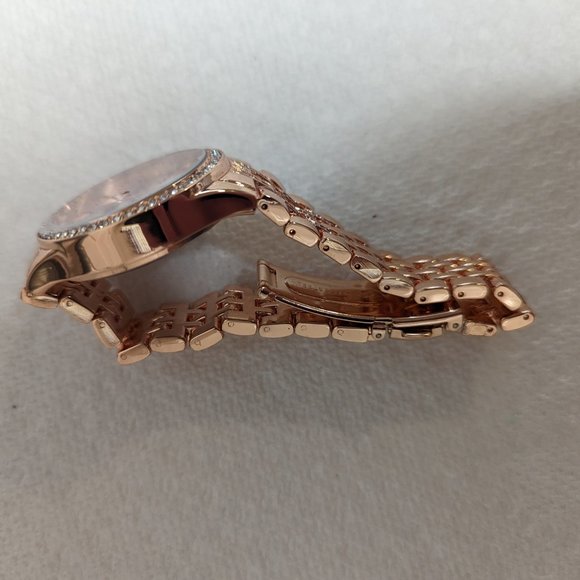 Voulez Vous Plaquette Ladies - Rose Toned - Stainless Steel - Quartz Movement - Picture 5 of 5